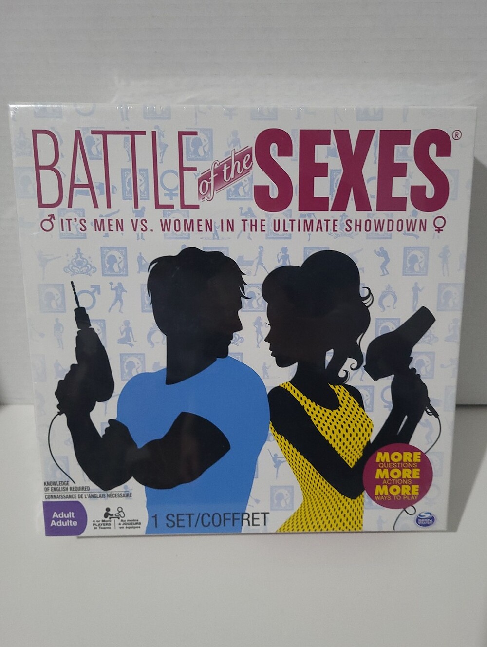 Battle Of The Sexes Board Game NWT